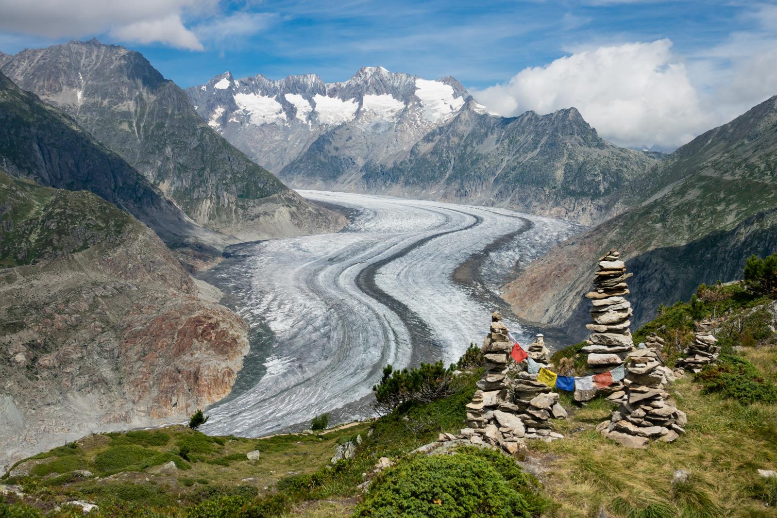 Glacier alpine clearance